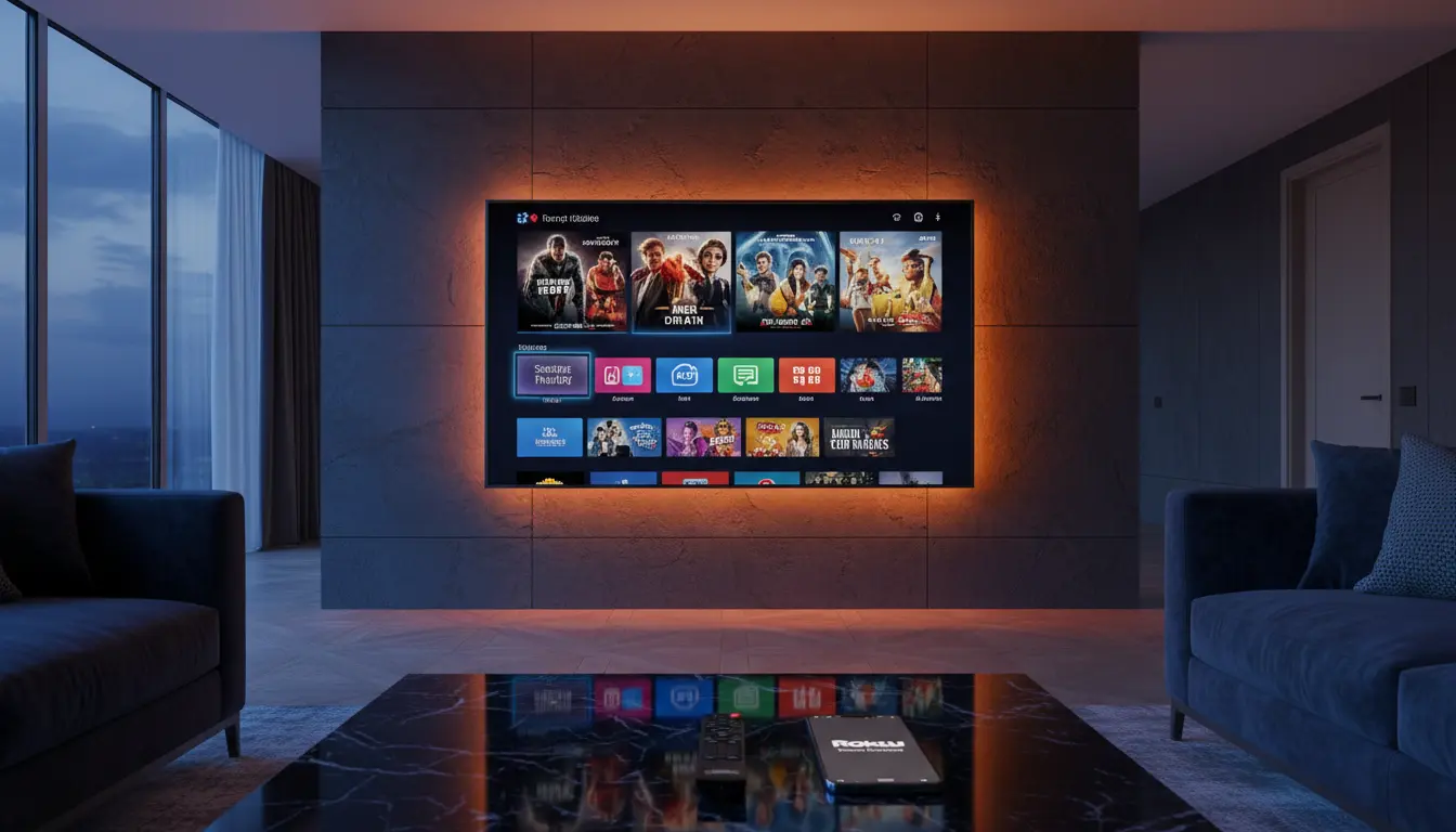 تشغيل IPTV على Roku TV باستخدام تطبيقات M3U أو انعكاس الشاشة من الهاتف