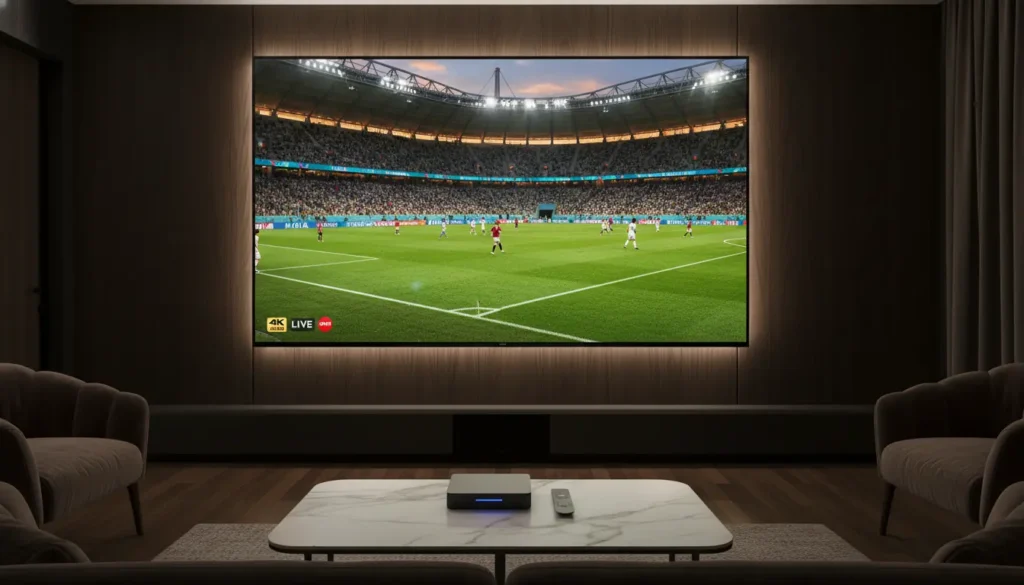أفضل IPTV كأس العالم 2026 لمتابعة المباريات بجودة 4K على التلفزيون والأجهزة الذكية